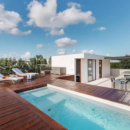 Central Park Tulum-Ph Con Piscina Privada-3 Rec By Sandy Powerful